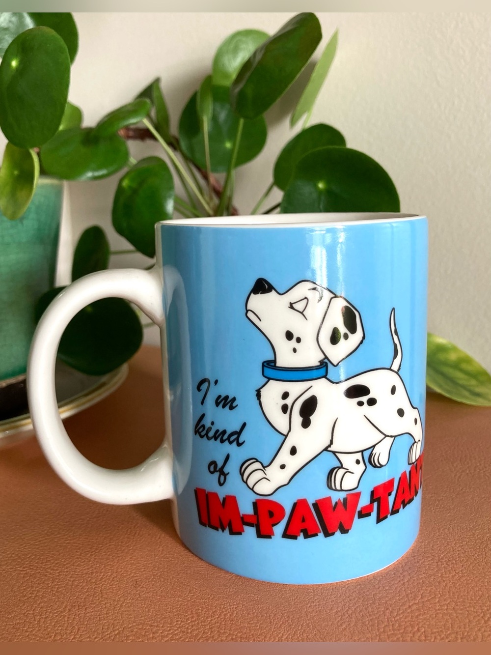 Disney 101 Dalmatians "Im-Paw-Tant" Coffee Mug Paladone
